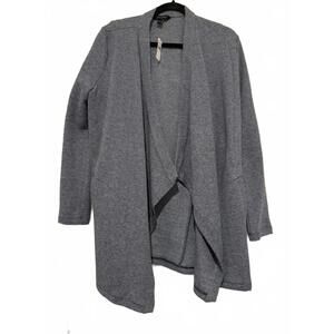 Banana Republic women's long cardigan open front blue chevron sz M new tags 1595